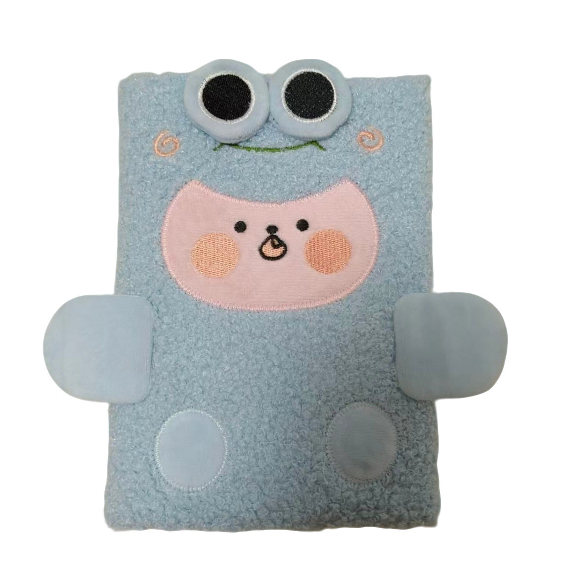 Wholesale Cute Frog Decompression Plush High-Value Hand Ledger Notebook